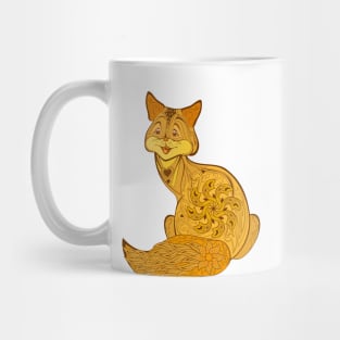 Magic gold fox Mug